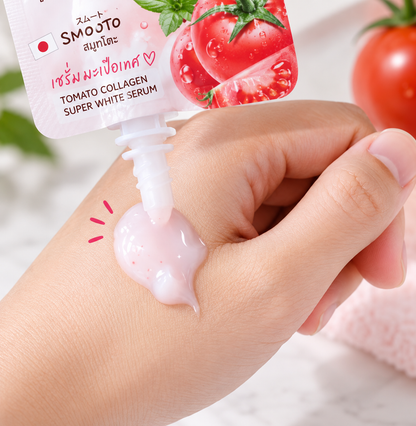 Smooto Tomato Collagen Super White Serum 8 g