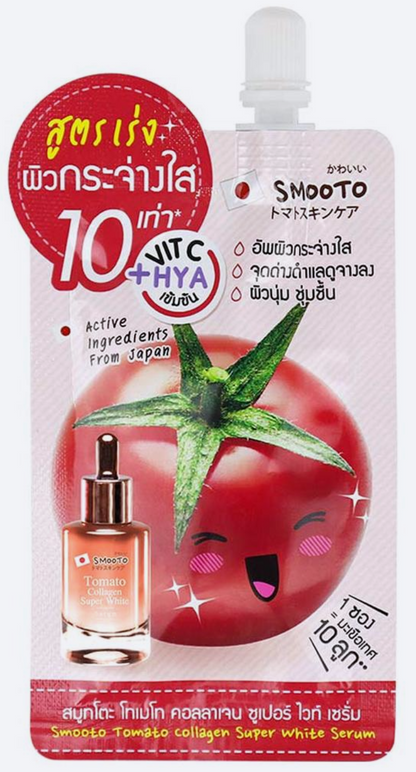 Smooto Tomato Collagen Super White Serum 8 g
